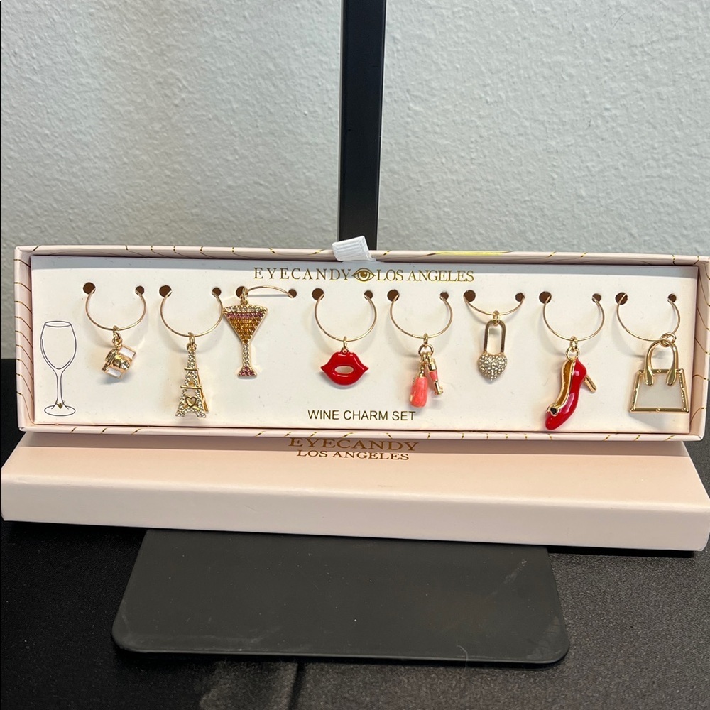 Eye Candy Los Angeles | Girly Wine Charms 🍷👠